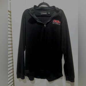 Black Ole Miss Chi Omega 1/4 Zip